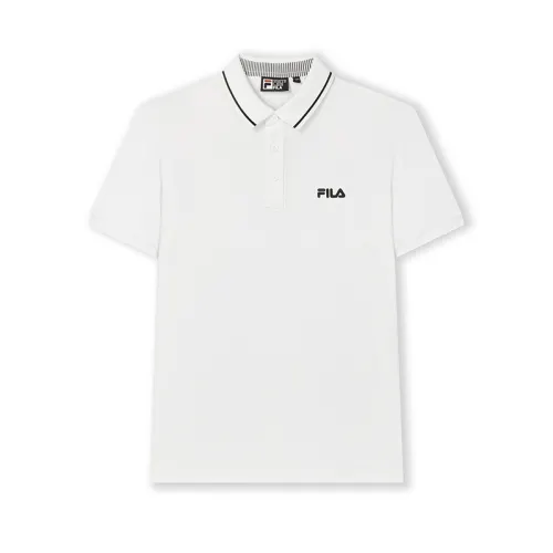 FILA Polo Shirt Men's Standard White