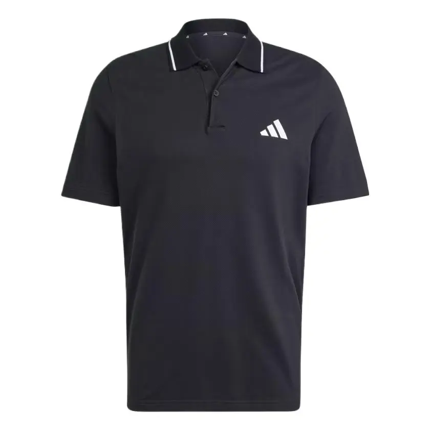 Adidas ESSENTIALS Polo Shirt Men's Black/White