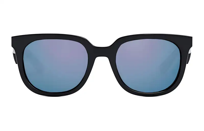 DIOR Oval Sunglasses Men's Black