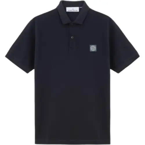 STONE ISLAND Polo Shirt Men's Marine Blue