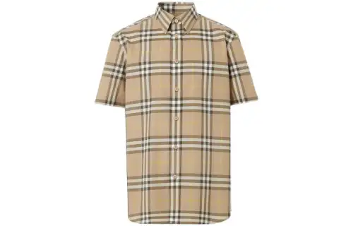 Burberry SS22 Shirt Men's Truffle