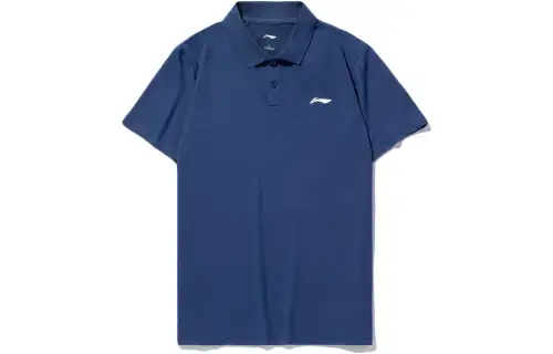 Li Ning Training Series Polo Shirt Men's Navy
