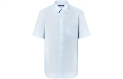 LOUIS VUITTON Shirt Men's Light Blue