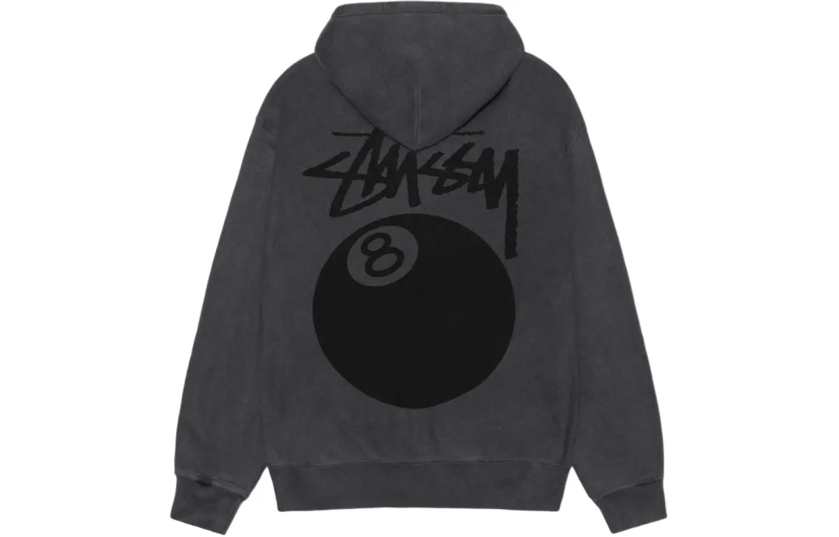 Stussy 8 Ball Pigment Dyed Crew