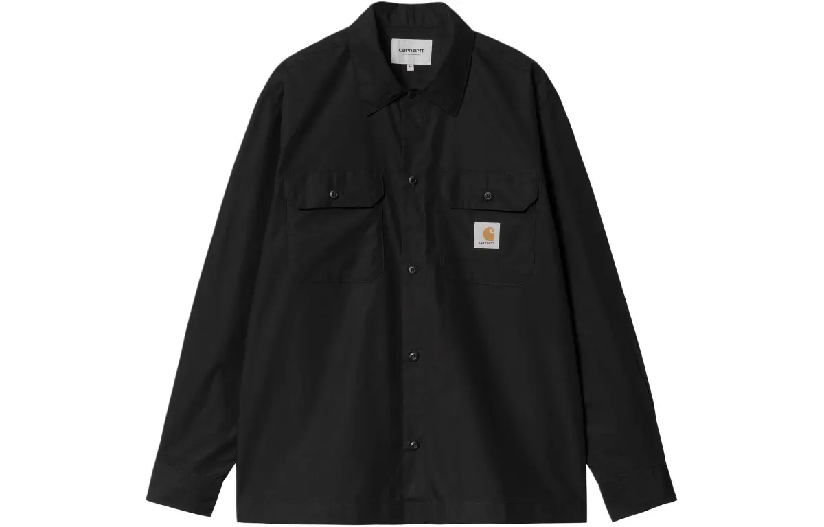 Carhartt Wip logo-patch shirt