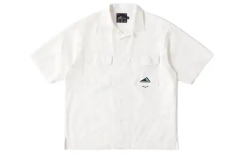 New Balance Shirts Men's White Lapel Moderate Shirt