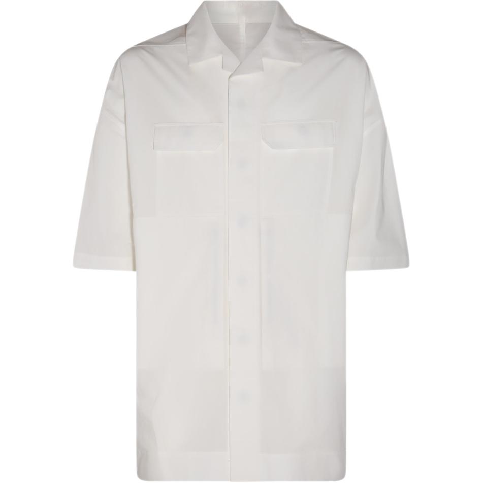 RICK OWENS Flap-pockets Cotton Shirt