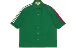 GUCCI X Adidas Gg Trefoil Jacquard Shirt