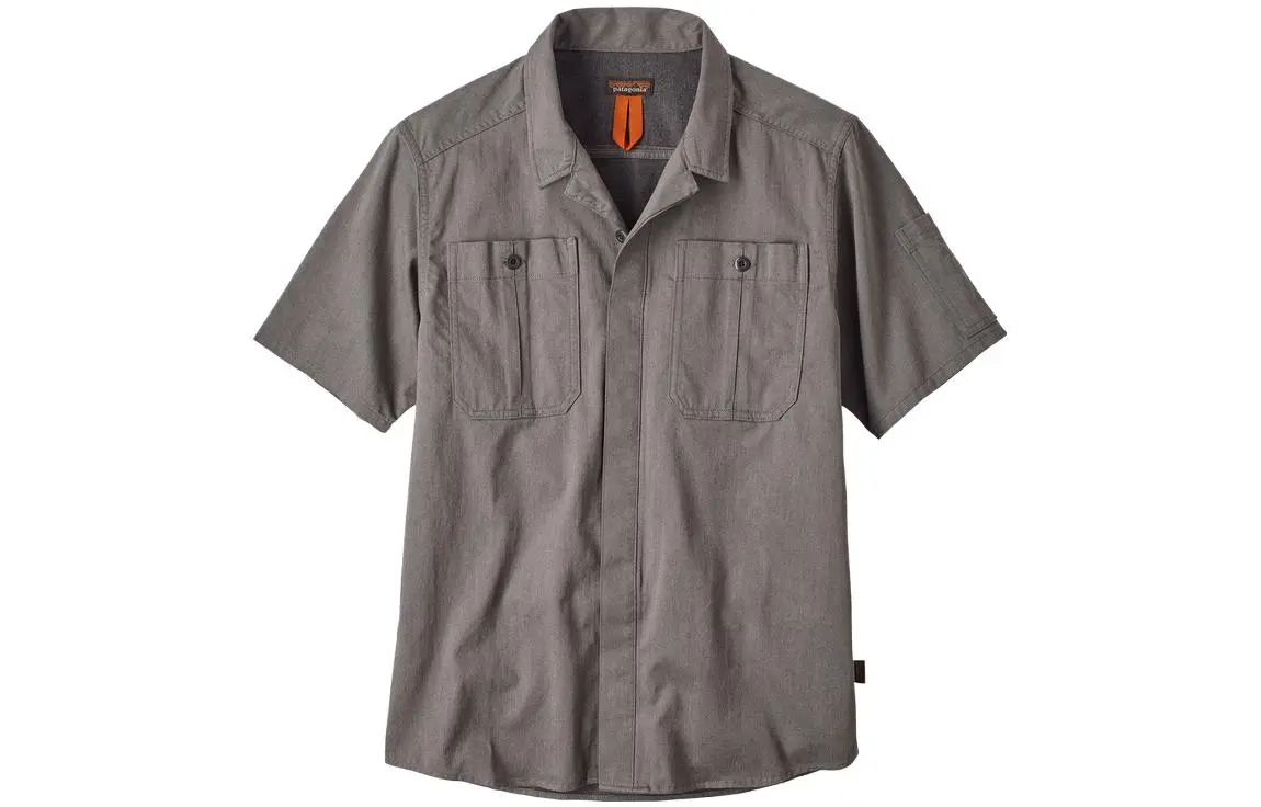 Patagonia Shirts Men's Lapel Moderate Straight Fit