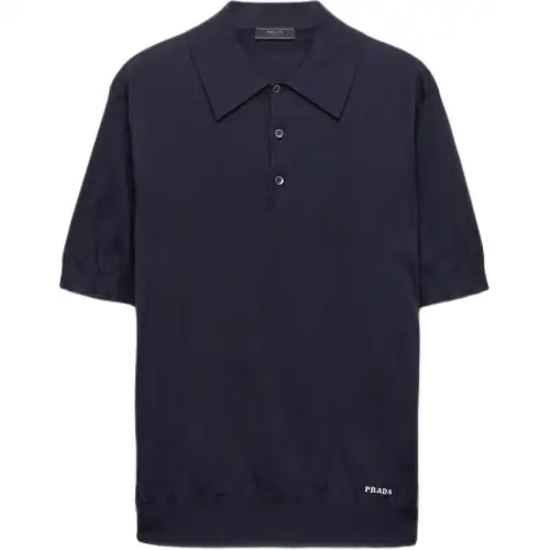PRADA Silk Polo Shirt
