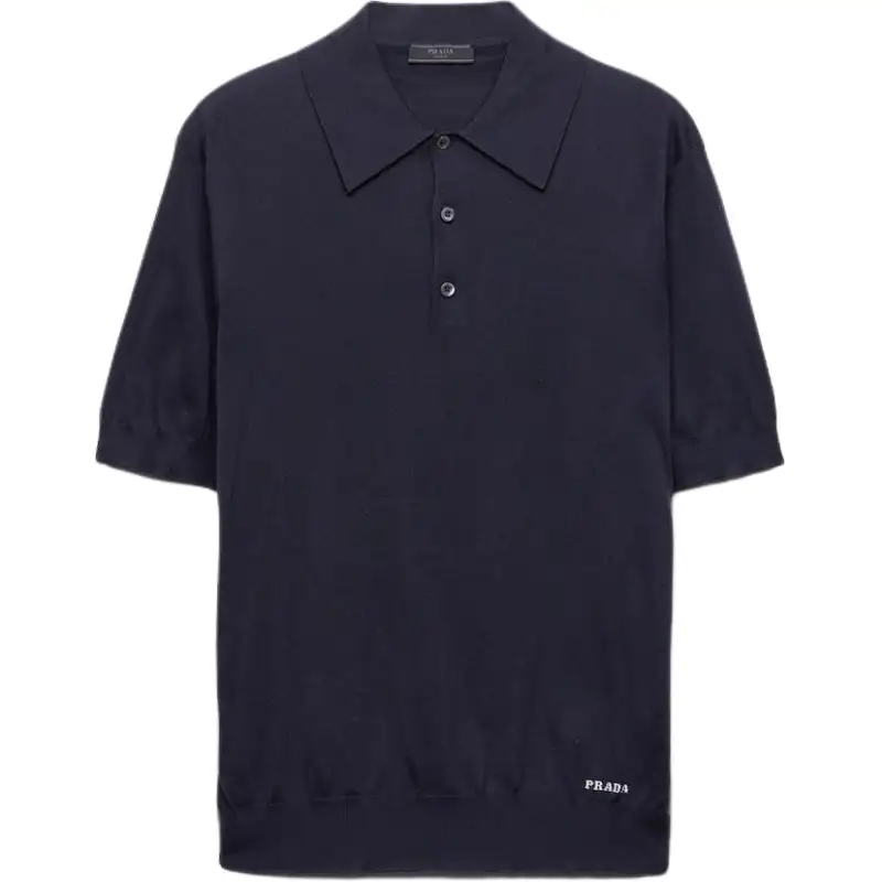 PRADA Silk Polo Shirt