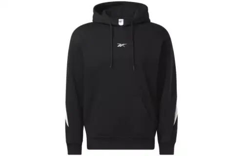 Reebok Sweatshirts Men's Black Hooded Moderate Other