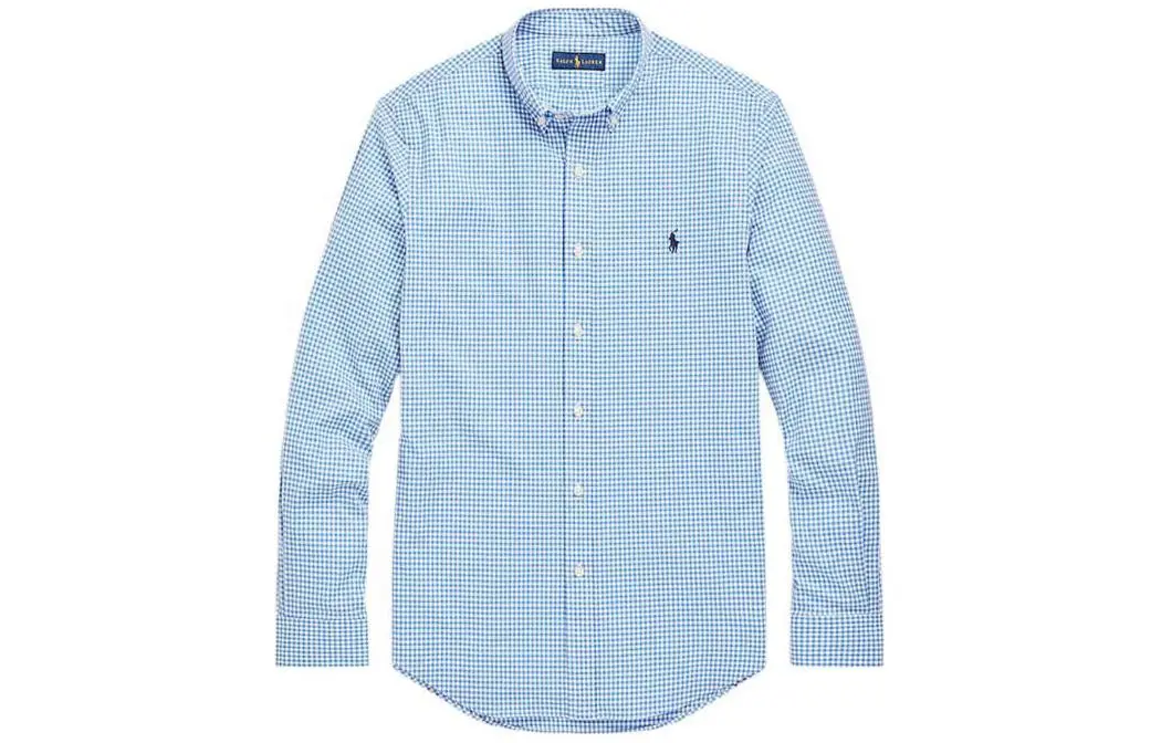Polo Ralph Lauren Gingham-check Long-sleeve Shirt