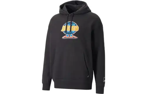 Puma graphic-print hoodie