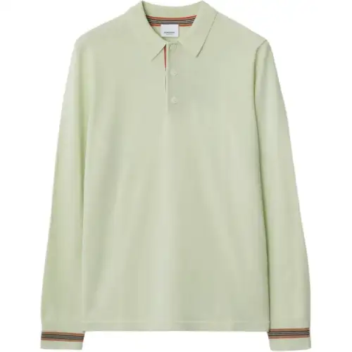 Burberry Polo Shirt Men's Mint Green