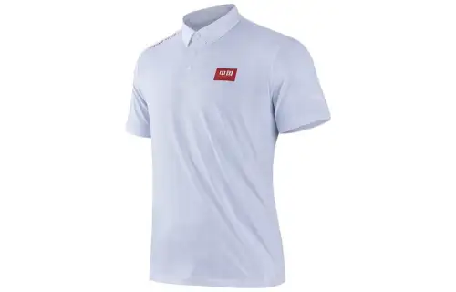 ANTA Variety Training Collection Polo Shirts Men's White Polo Collar Moderate Straight Fit