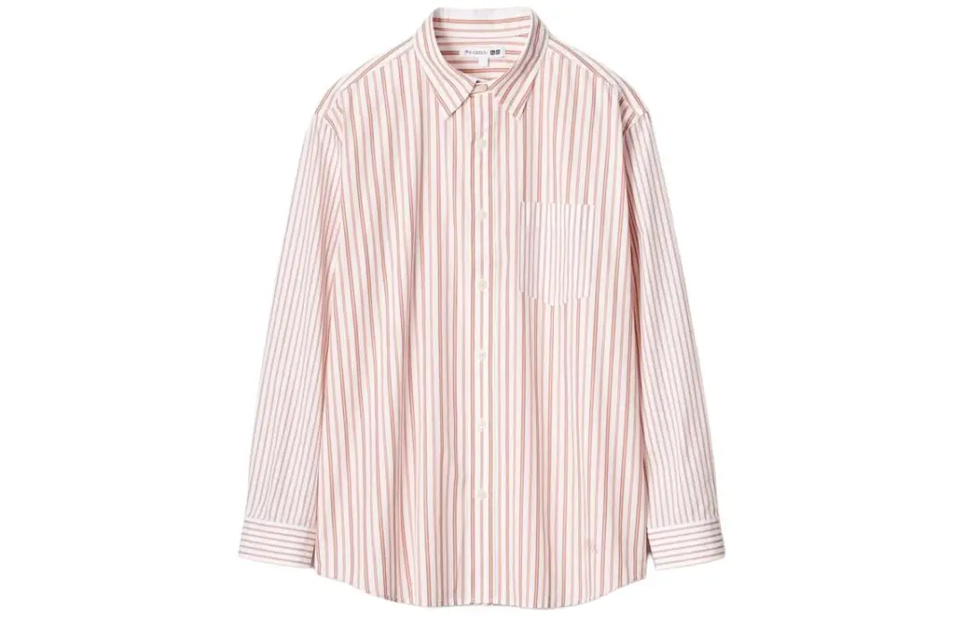 UNIQLO X JW Anderson Uniqlo Jw Anderson Co Branded Series Shirts Men's 12 Pink Pointed Collar Moderate Other