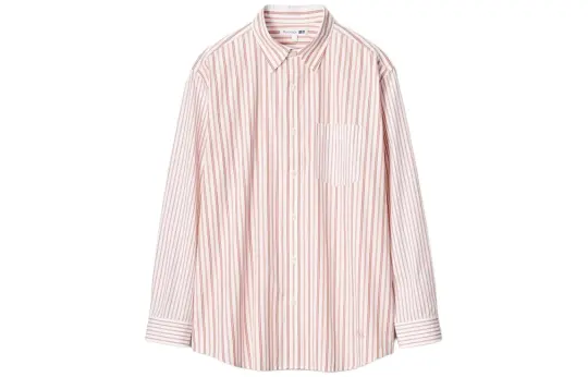 UNIQLO X JW Anderson Uniqlo Jw Anderson Co Branded Series Shirts Men's 12 Pink Pointed Collar Moderate Other