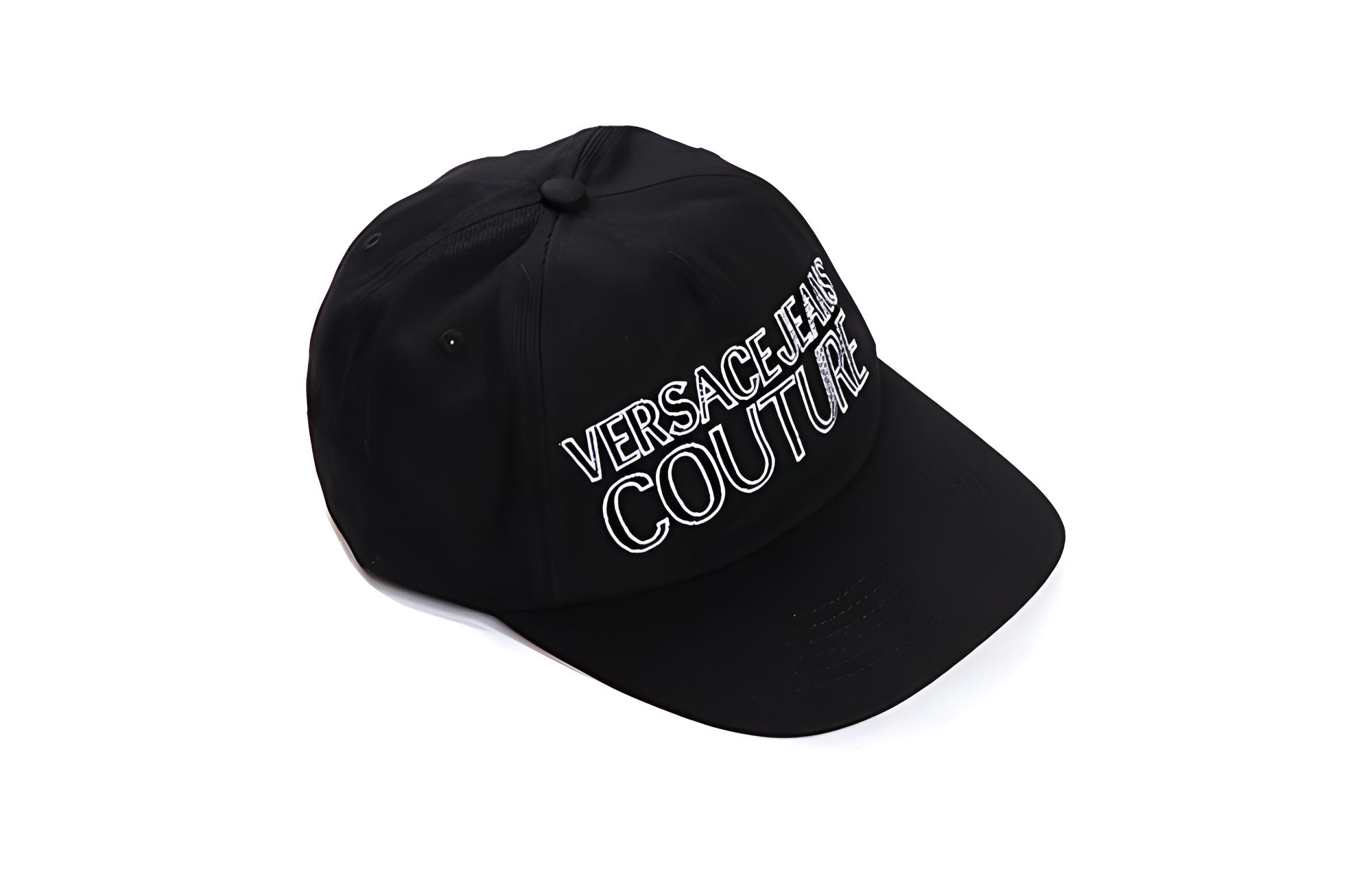 Кепка Versace (черная) — фото 3
