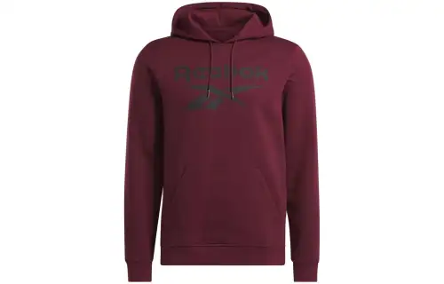 Reebok Sweatshirts Men's Red Hooded Moderate Other