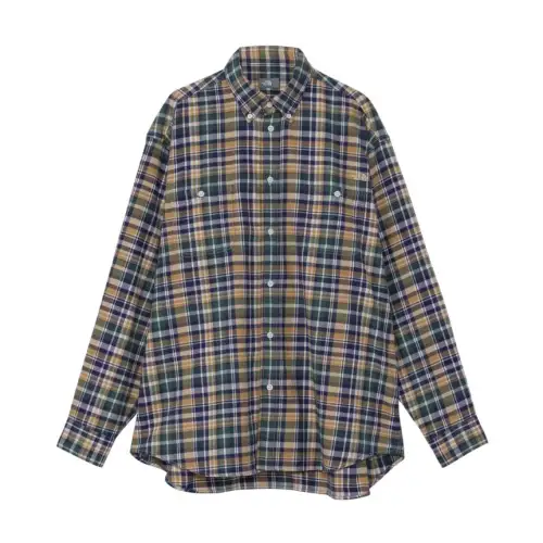 THE NORTH FACE FW24 Shirt Men's Yellow Green