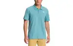 THE NORTH FACE Polo Shirts Men's Light Blue Polo Collar Moderate Straight Fit