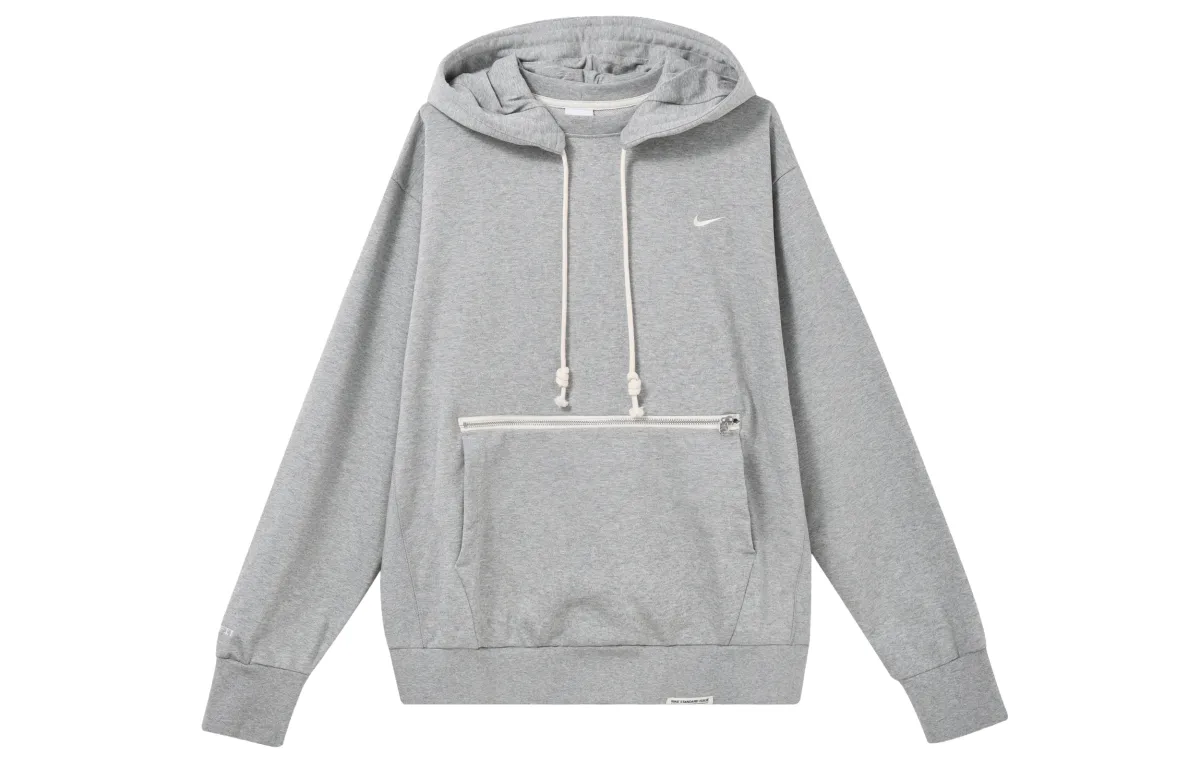 Nike Sweatshirts Men's Gray Hooded Moderate Regular