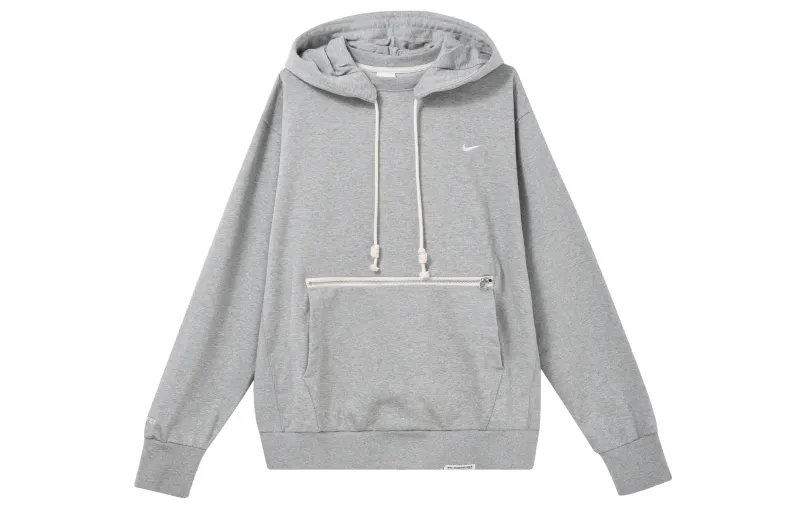 Nike Sweatshirts Men's Gray Hooded Moderate Regular