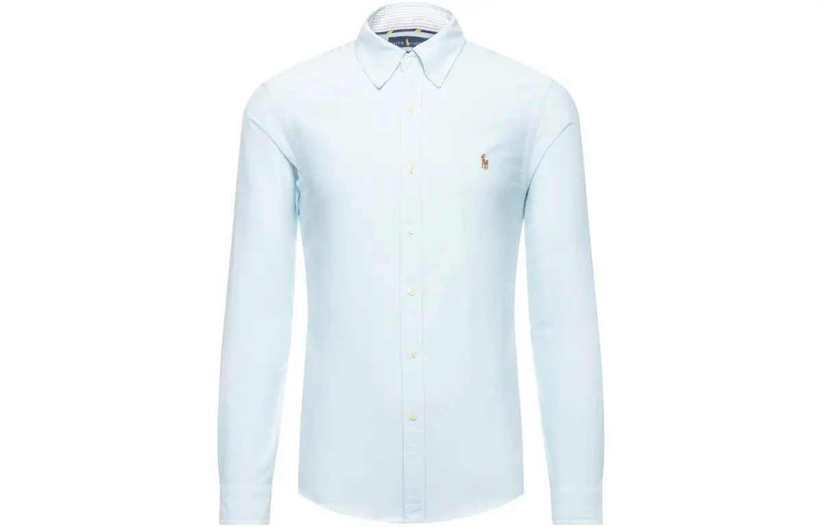 Polo Ralph Lauren Shirt Slim Fit Men's Light Blue