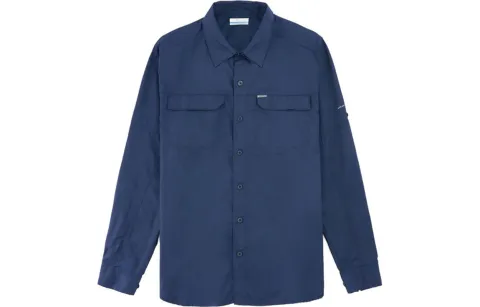 Columbia Hiking Shirt Men's Blue