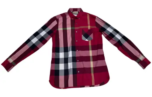 Burberry Shirts Men's Red Moderate Shirt