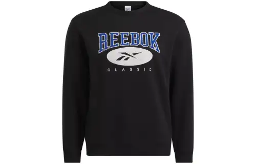 Reebok Sweatshirts Unisex Black Crew Neck Moderate Other