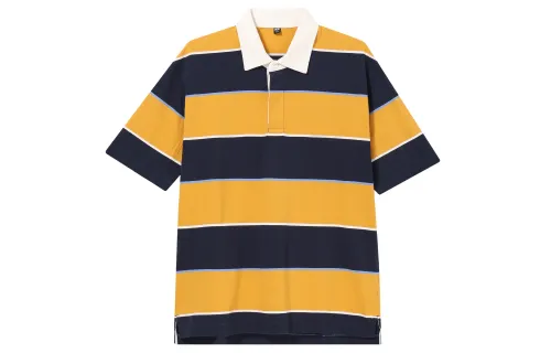 UNIQLO Polo Shirt Unisex Light Yellow