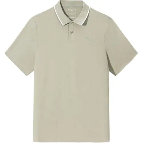 Anta Variety Training Collection Polo Shirt Men's Floating Gray
