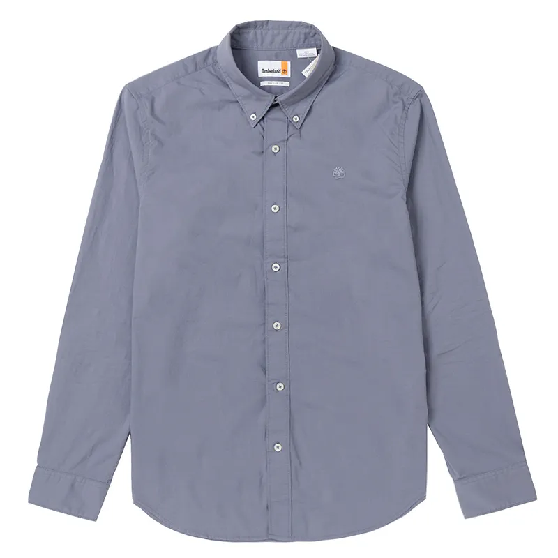 Timberland Shirts Men's Gray Lapel Moderate