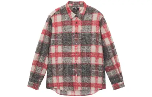 Stussy Plaid Knit Shirt