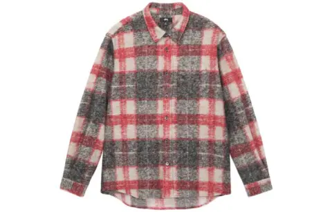 Stussy Plaid Knit Shirt