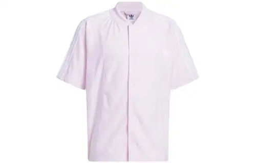 Adidas Originals Shirts Men's Pink Crew Neck Moderate Other