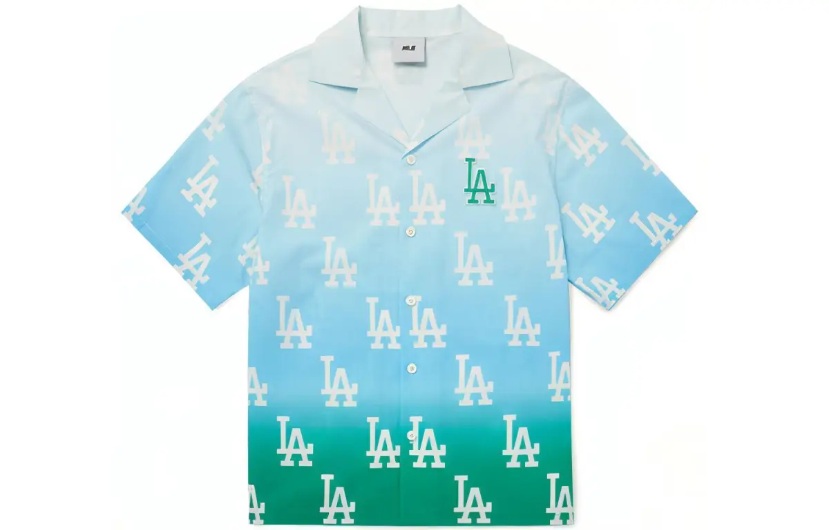 MLB Los Angeles Dodgers Shirt Unisex Blue Green