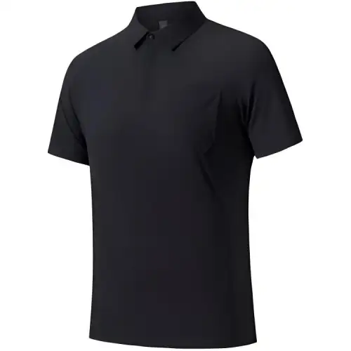 Anta Champion All Weather Collection Lifestyle Collection Polo Shirt Men's Basic Black