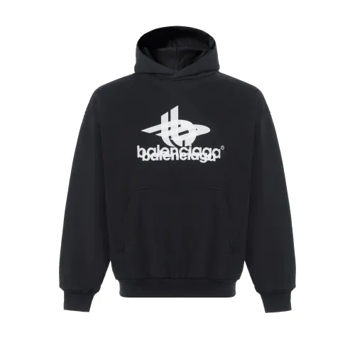 Balenciaga Sweatshirt Regular Fit Men's Black