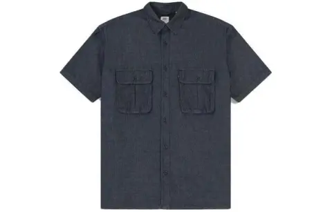 Levi's Shirts Men's Blue Pointed Collar Moderate Other