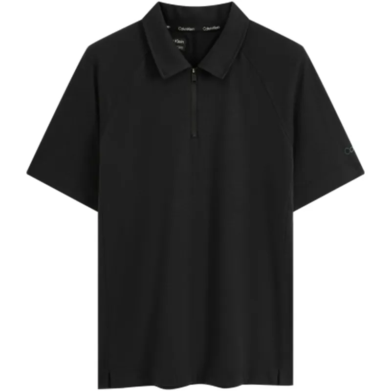 CALVIN KLEIN Polo Shirt Men's Space Black