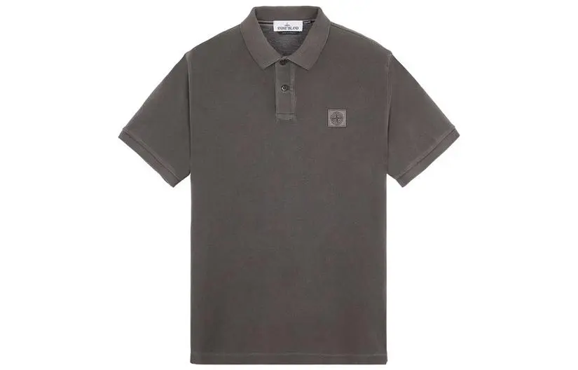 STONE ISLAND POIO Shirt Men's Steel Gray