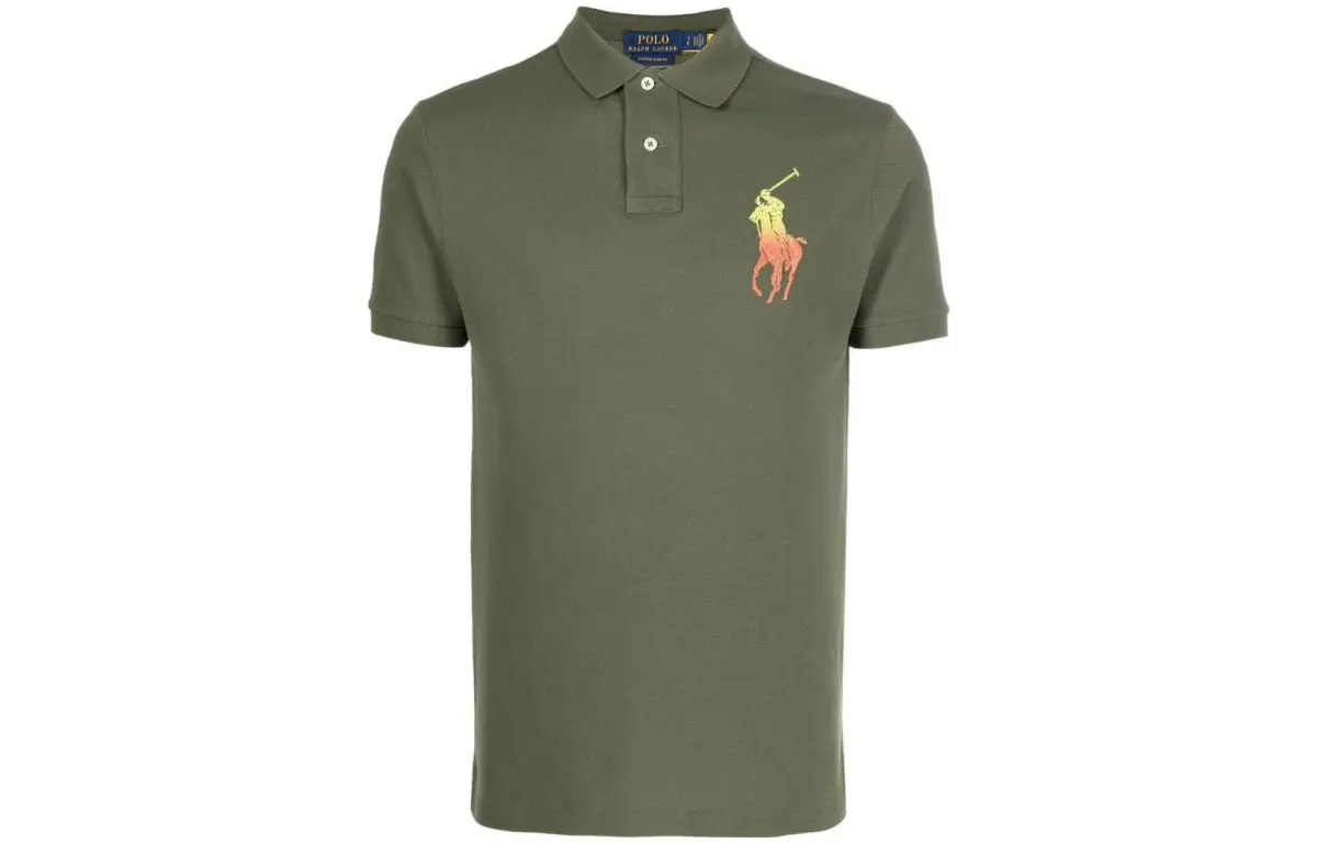 【Previous SeasonReplicated_PM】embroidered-logo short-sleeve polo shirt