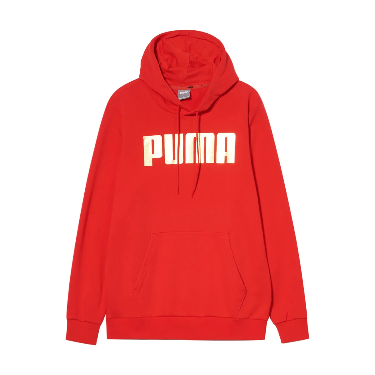 PUMA Sweatshirts Men's Orange Hooded Moderate