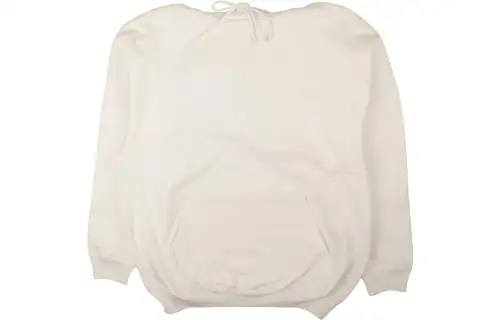Balenciaga Sweatshirts Men's White Hooded Moderate Regular