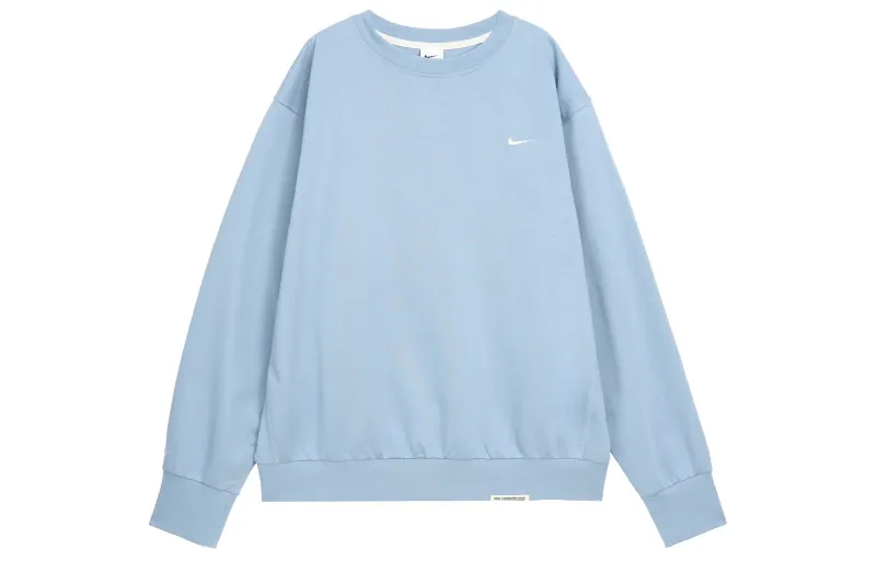 Nike Sweatshirts Men's Sky Blue Crew Neck Moderate Regular