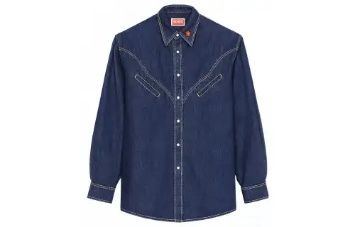 【Previous Season】Western-style denim shirt