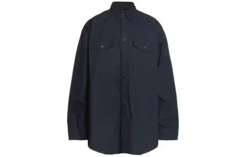Balenciaga FW22 Shirt Loose Fit Men's Black